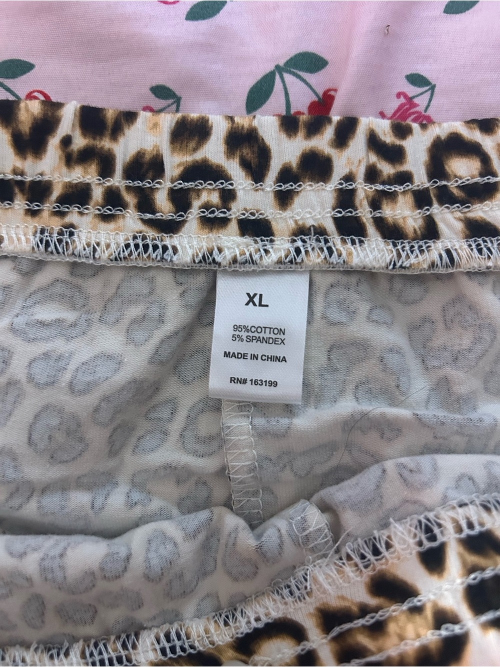 Leopard Print Ruffle Mini Skort- Brown - Picture 6 of 6